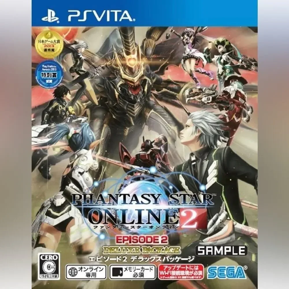 Ps Vita Phantasy Star Online 2 Episode 2 Deluxe package Japan Import NEW